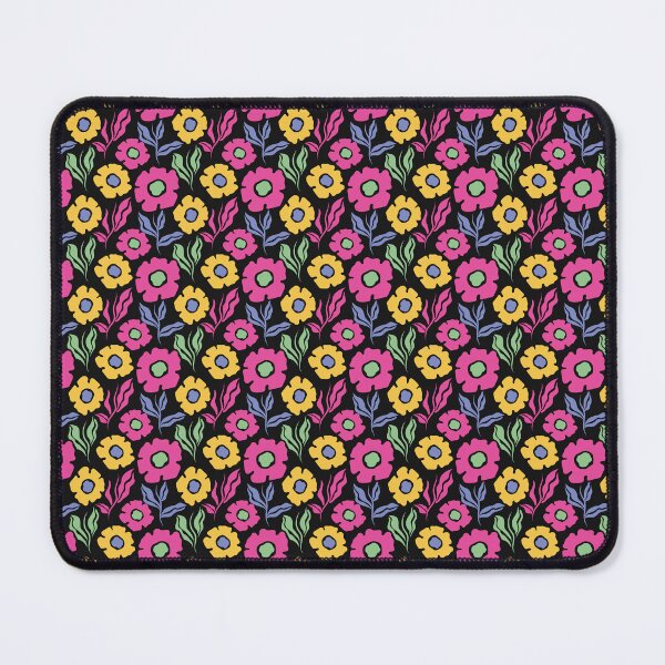 Item preview, groovy flowers daisies rerto waves style designed and sold by SHOPAHD.