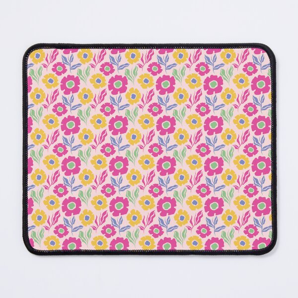 Item preview, groovy flowers daisies rerto waves style designed and sold by SHOPAHD.