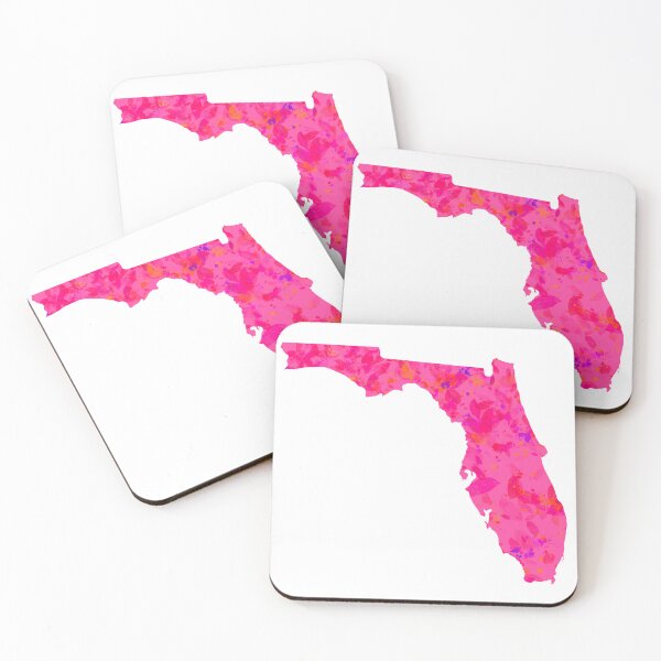 Item preview, Pink Abstract Florida Art designed and sold by ArtbyJanaye.