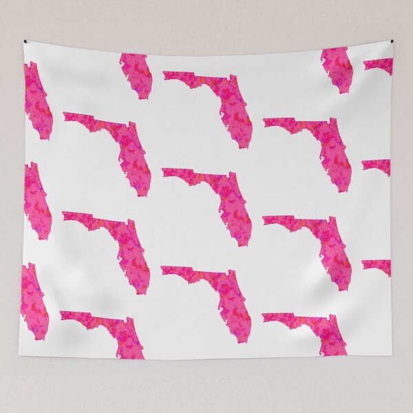 Item preview, Pink Abstract Florida Art designed and sold by ArtbyJanaye.