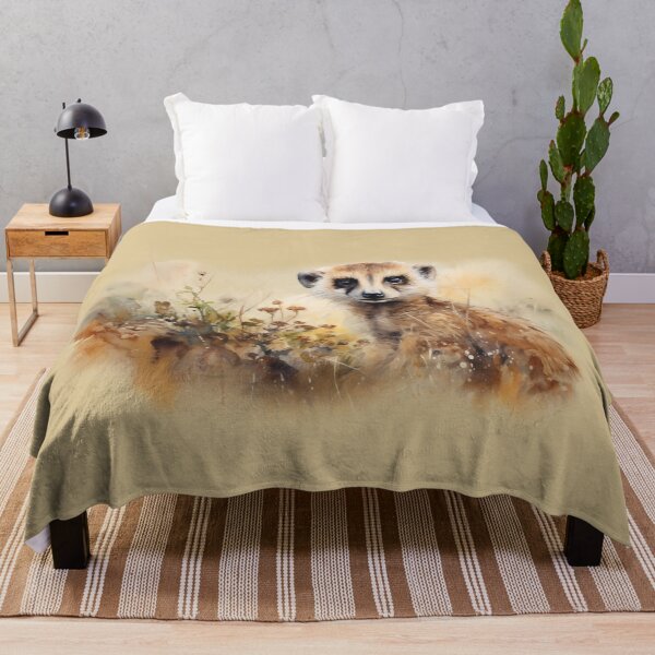 Item preview, Watercolor Meerkat designed and sold by Paninato.