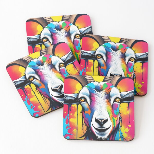 Item preview, Happy farm goat designed and sold by Petsarelove.