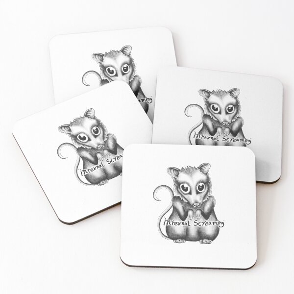 Item preview, opossum crisis designed and sold by KiragonArts.