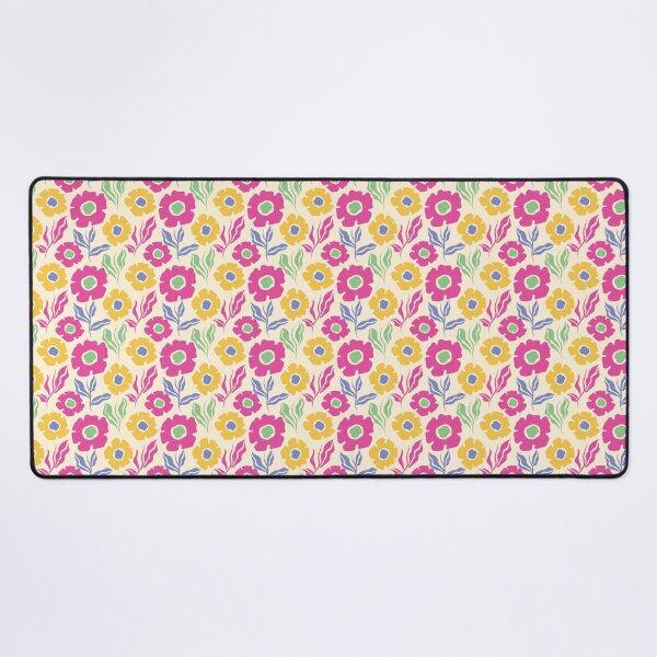Item preview, groovy flowers daisies rerto waves style designed and sold by SHOPAHD.