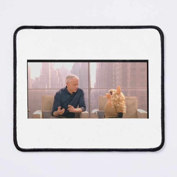 Item preview, Miss Piggy and Anderson Cooper Chat designed and sold by Jenniferkate72.