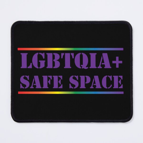 Item preview, LGBTQIA Plus SAFE SPACE Purple designed and sold by TheirChoice.