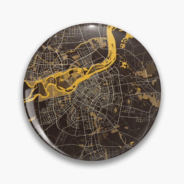 Item preview, Harbin City Map of Heilongjiang, China - Pastel designed and sold by deMAP.