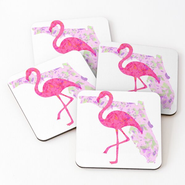 Item preview, Flamingo Florida Abstract Art designed and sold by ArtbyJanaye.