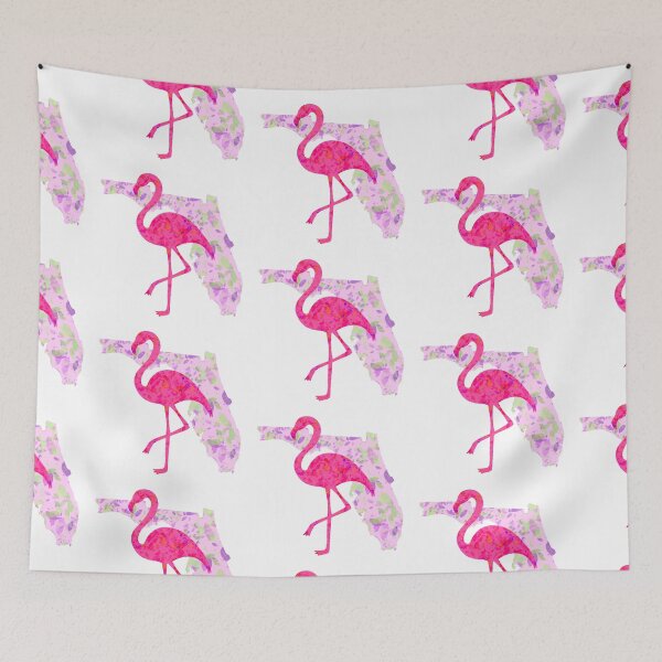 Item preview, Flamingo Florida Abstract Art designed and sold by ArtbyJanaye.