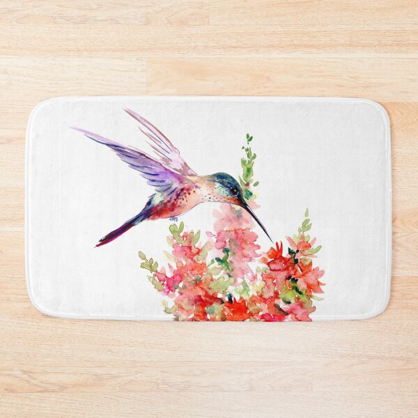 Item preview, Hummingbird and Flowers designed and sold by surenart.
