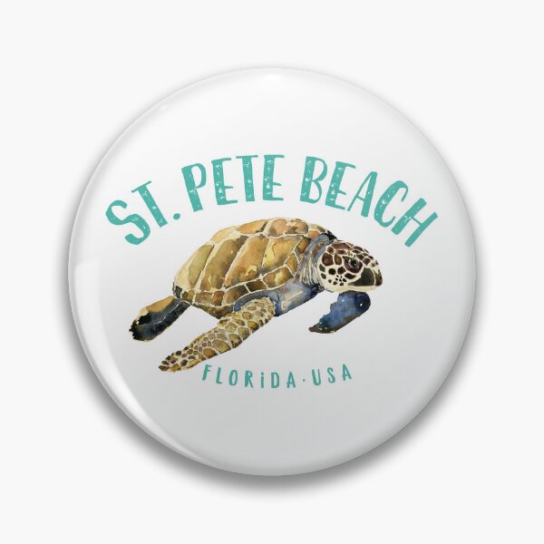 Item preview, St. Pete Beach Florida Sea Turtle Design designed and sold by Futurebeachbum.