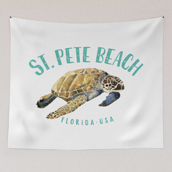 Item preview, St. Pete Beach Florida Sea Turtle Design designed and sold by Futurebeachbum.