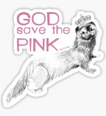 Pegatina God Save The Pink!