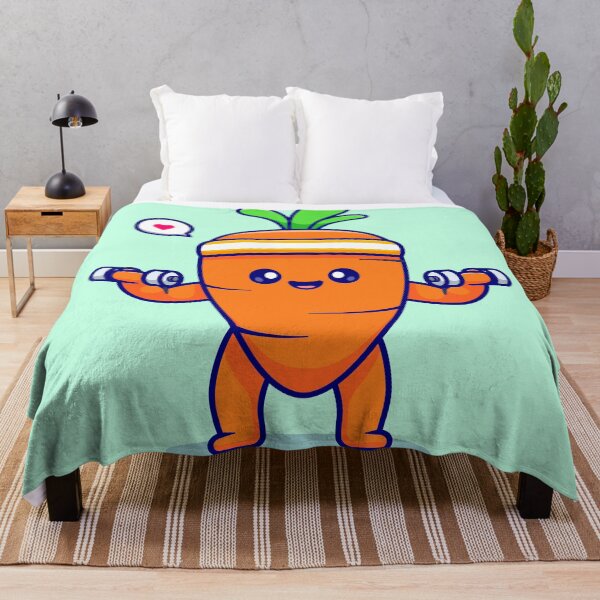 Item preview, Cute Carrot Lifting Dumbbell - Cartoon Vector Food Sport Icon designed and sold by hjian8219.
