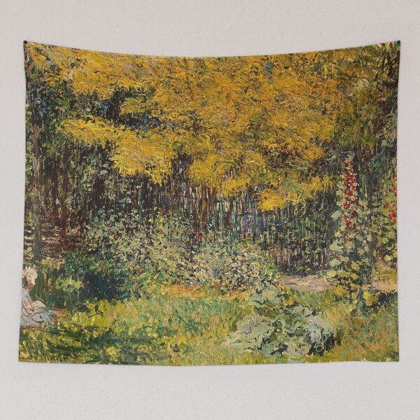 Item preview, Claude Monet - Garden designed and sold by tomorrowsart.