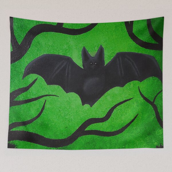 Item preview, Spooky Bat designed and sold by KatsColorfulArt.
