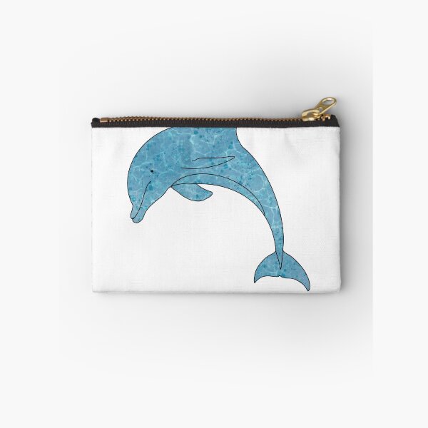 Item preview, Water Waves Paint Splatter Dolphin Abstract  designed and sold by ArtbyJanaye.