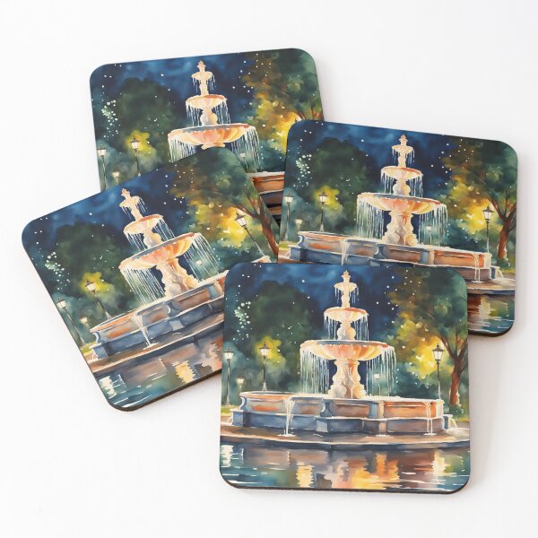 Item preview, Romantic Water Fountain  designed and sold by Gabriela McDaniel.