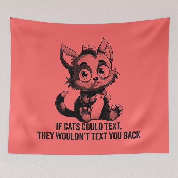 Item preview, If Cats Could Text designed and sold by Texterns.