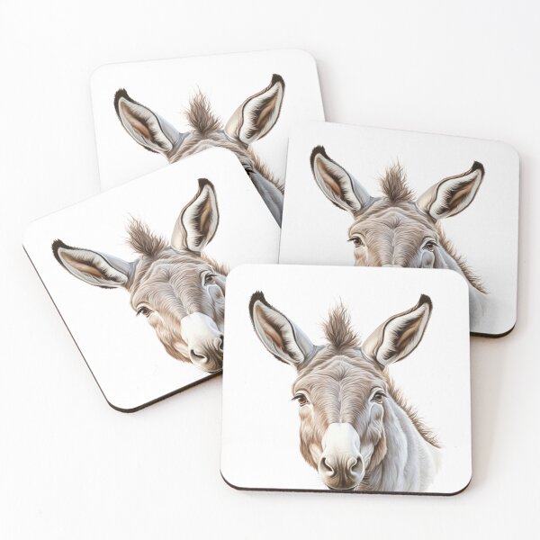 Item preview, Donkey Portrait designed and sold by Negronbebe.