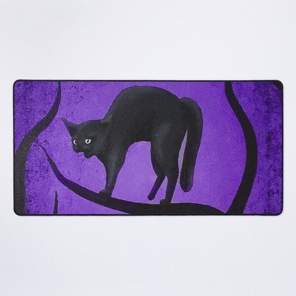 Item preview, Spooky Black Kitty designed and sold by KatsColorfulArt.