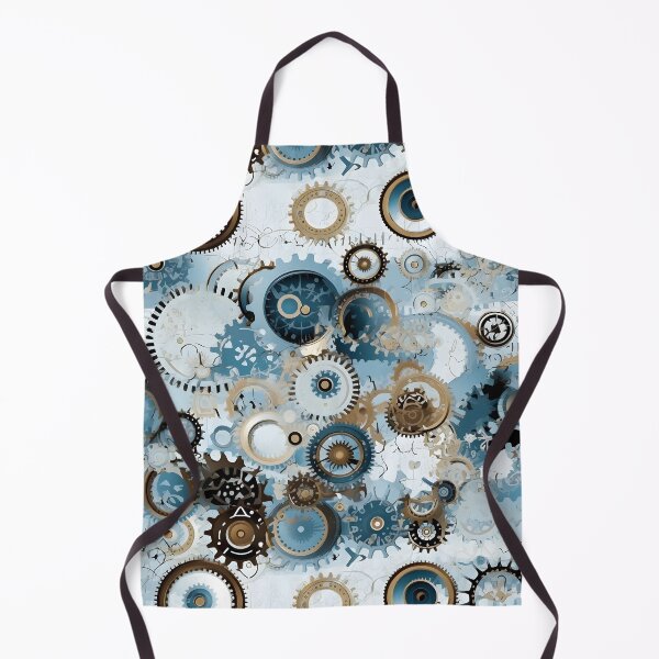Item preview, Steampunk Winter II (large pattern) designed and sold by the-lamplighter.