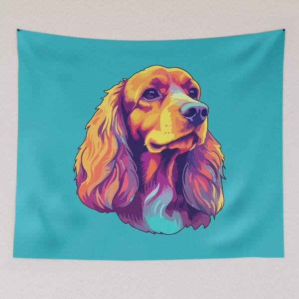 Artikelvorschau, Was für ein süßer Cocker Spaniel! entworfen und verkauft von blackdogbuckeye.