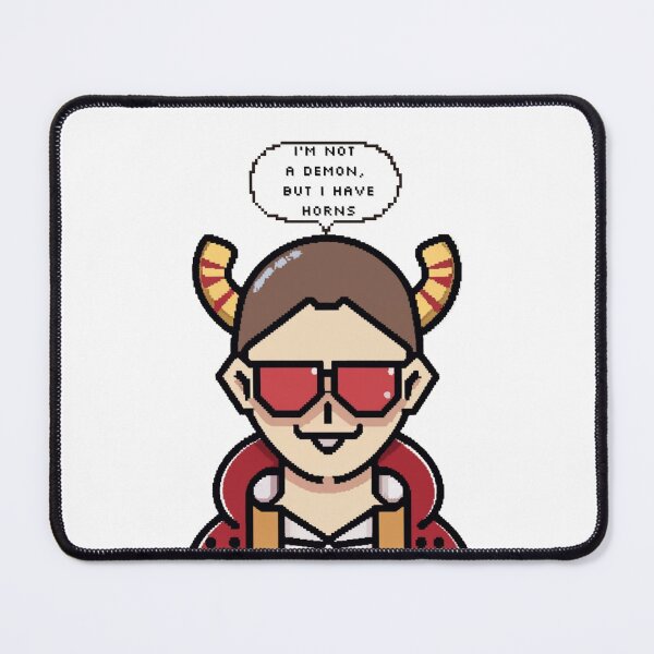 Item preview, I am not a demon, but I have horns | Pixel Style designed and sold by CircinusStore.