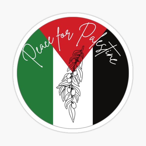 Peace for Palestine Sticker