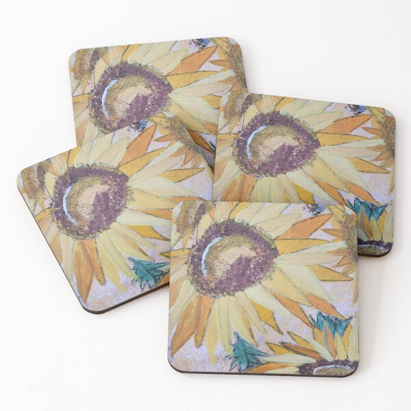 Item preview, Abstract Sunflowers designed and sold by JulieHarley.