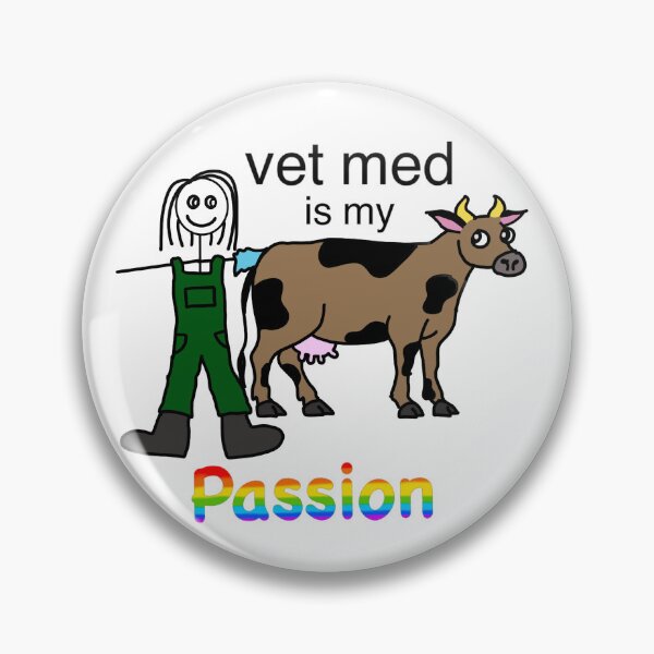 Item preview, Vet Med is my Passion Sticker designed and sold by haleykersley.