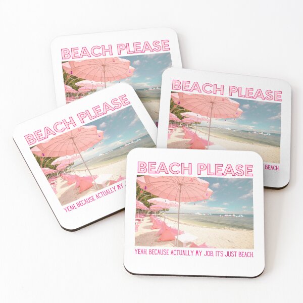Item preview, Beach Please Pink Umbrella 1 designed and sold by WildBeauty.