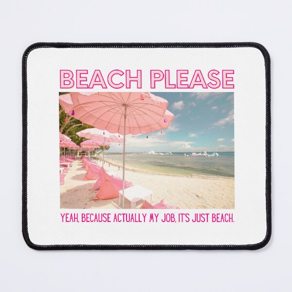 Item preview, Beach Please Pink Umbrella 1 designed and sold by WildBeauty.