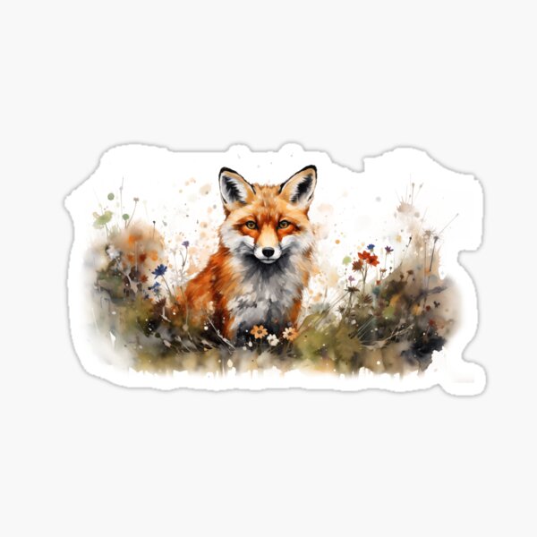 Item preview, Watercolor Fox designed and sold by Paninato.