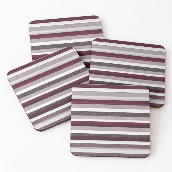 Item preview, Maroon Grey stripes  designed and sold by Roxburylane.