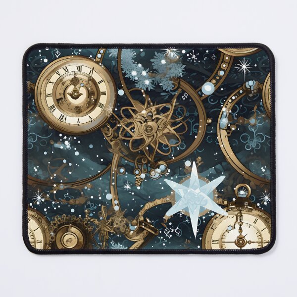 Item preview, Steampunk Winter III (large pattern) designed and sold by the-lamplighter.