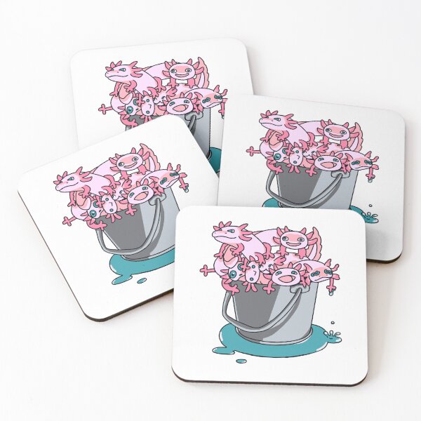 Item preview, Bucket of Axolotls designed and sold by phogar.
