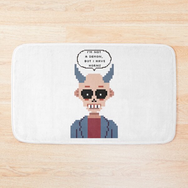 Item preview, I am not a demon, but I have horns | Pixel Style designed and sold by CircinusStore.
