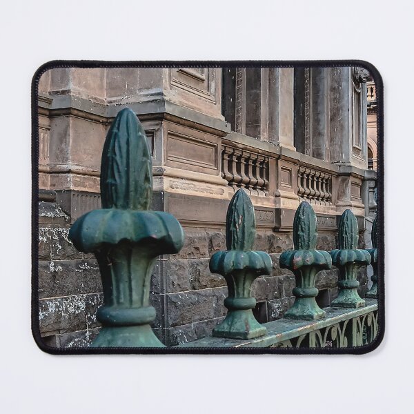Item preview, Vintage Fenceline and Lamps at Old Law Courts - Bendigo, Victoria, Australia designed and sold by Steven Jodoin.