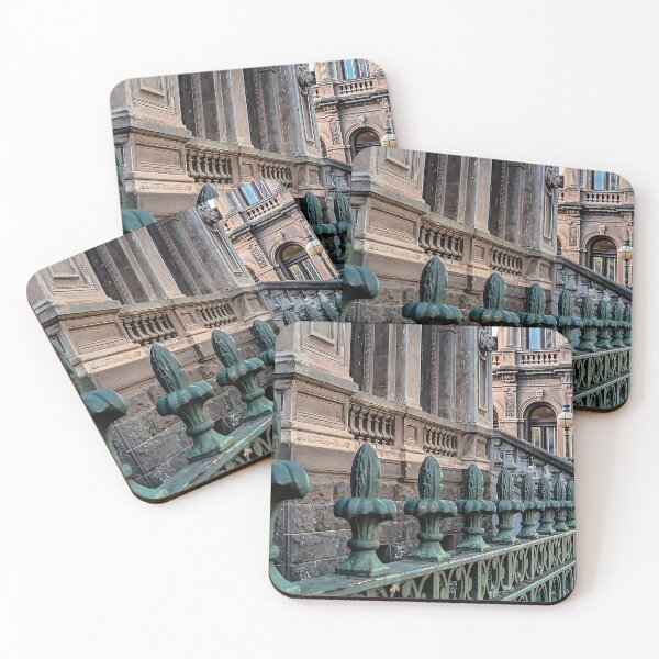 Item preview, Vintage Fenceline and Lamps at Old Law Courts - Bendigo, Victoria, Australia designed and sold by Steven Jodoin.