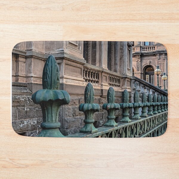 Item preview, Vintage Fenceline and Lamps at Old Law Courts - Bendigo, Victoria, Australia designed and sold by Steven Jodoin.