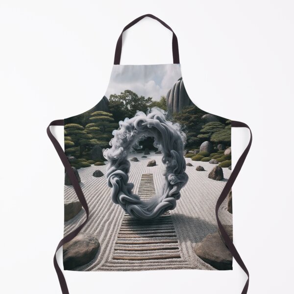 Item preview, 0 swirling gray smoke Zen rock garden designed and sold by gamertex.