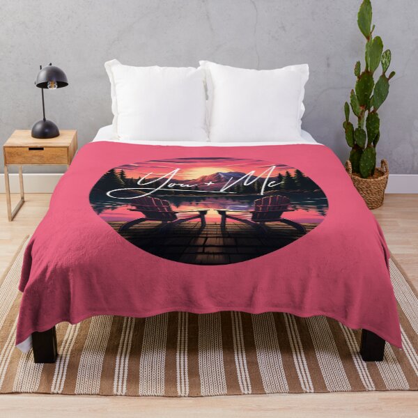 Item preview, Tú + Yo Sillas de Muelle Doble Lake Life Sunset designed and sold by meganohm.