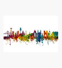 Lisbon Portugal Skyline Photographic Print