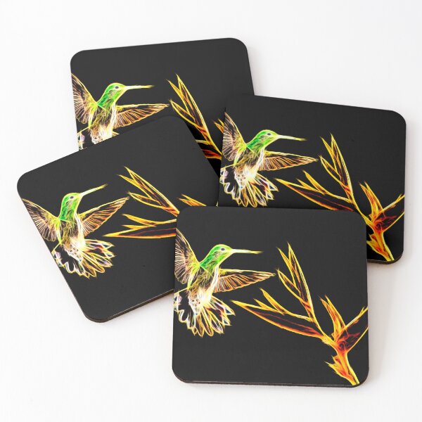 Item preview, Neon Graffiti Style Hummingbird designed and sold by kakarikihill.