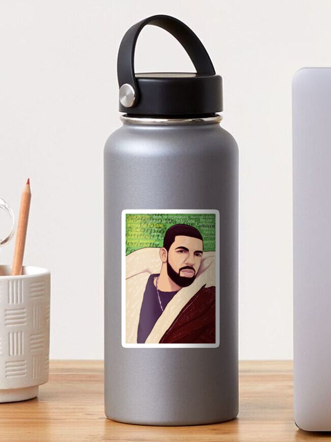 Thumbnail 1 of 3, Sticker, Drake Fan designed and sold by Reflex76.