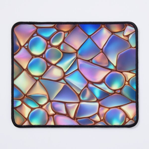 Item preview, Abstract Opalescent Jewel Pattern designed and sold by calibrit.