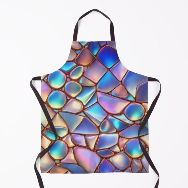 Item preview, Abstract Opalescent Jewel Pattern designed and sold by calibrit.