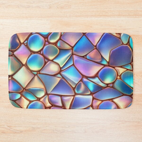 Item preview, Abstract Opalescent Jewel Pattern designed and sold by calibrit.