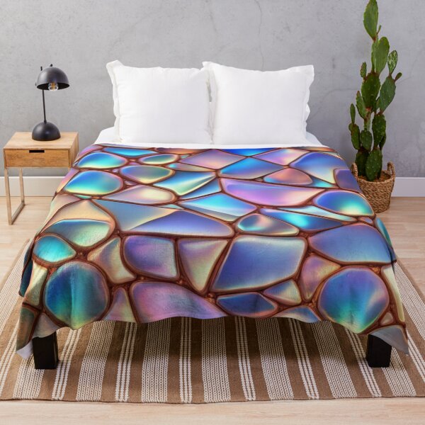 Item preview, Abstract Opalescent Jewel Pattern designed and sold by calibrit.